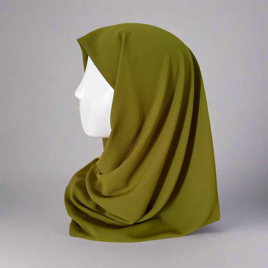 Opaque Scarves- Medina- Lime Green