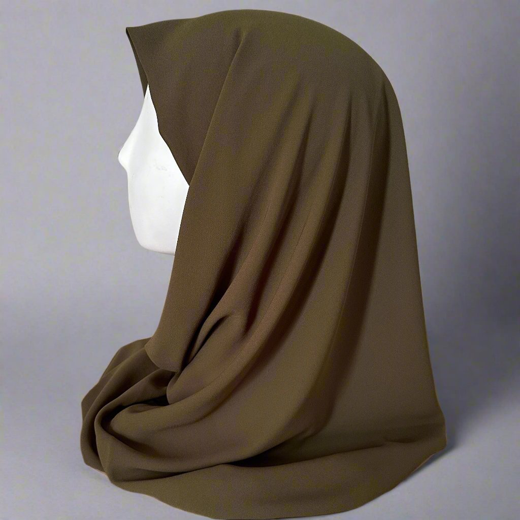 Opaque Scarves- Medina- Dark Olive