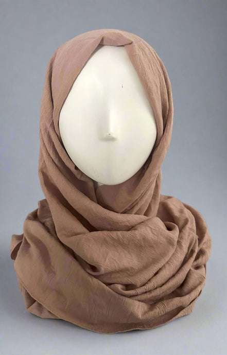 Scarves- Soft Rayon Cotton - Toast