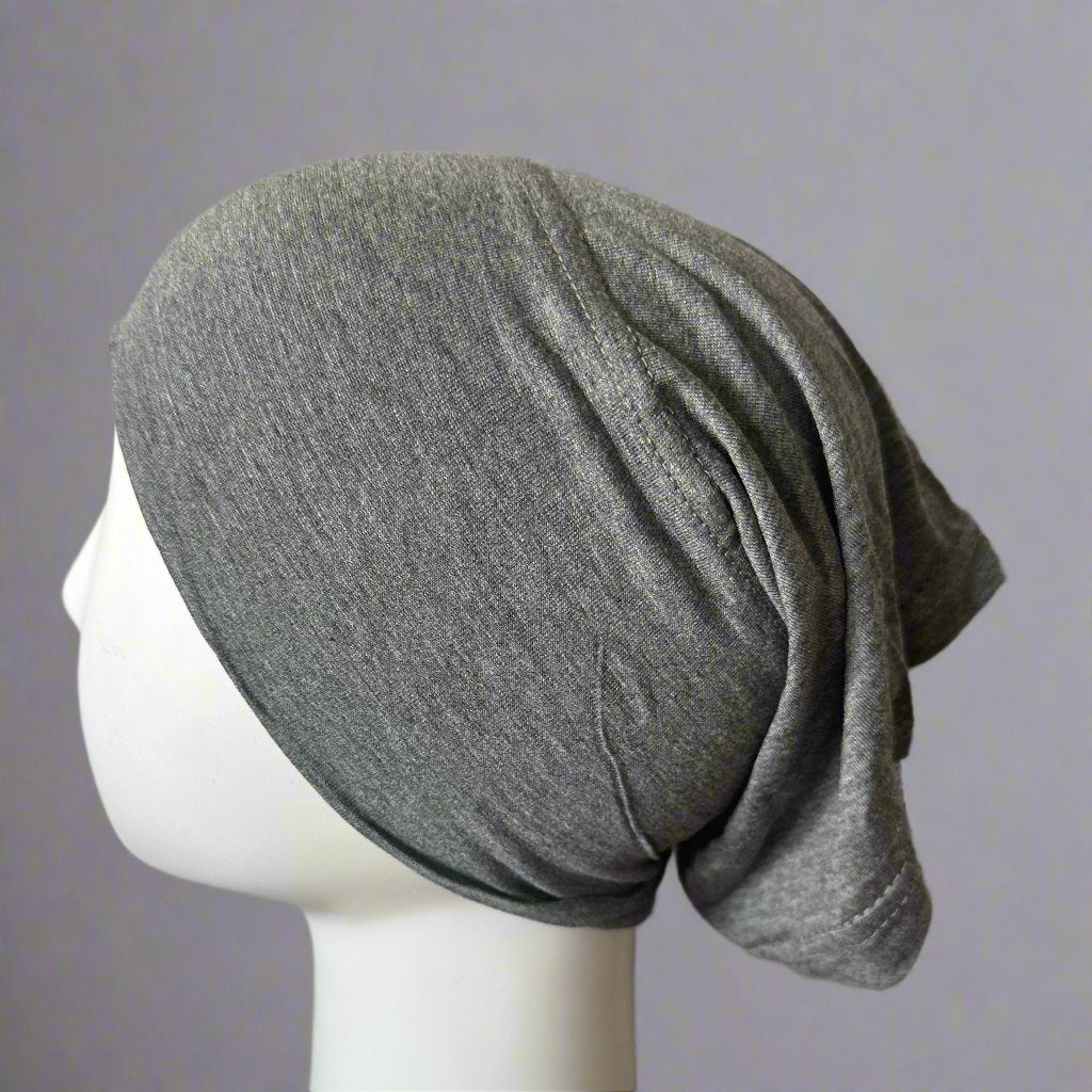 Under Caps- Tube Style- Dark Sweatshirt Grey