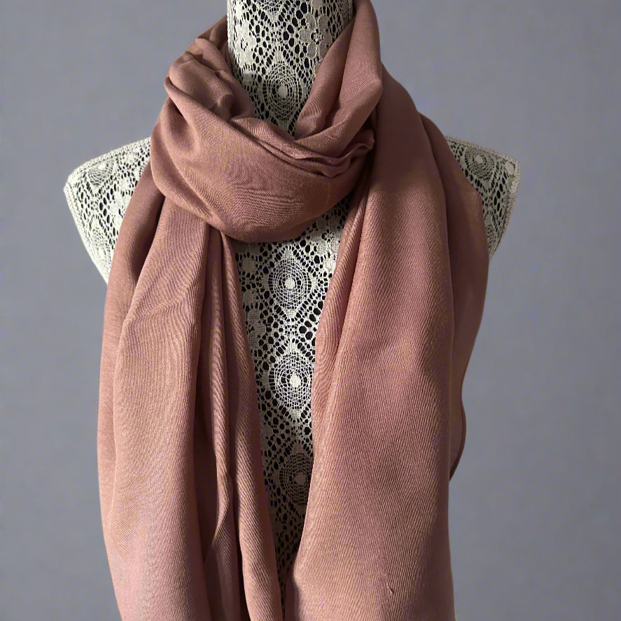 Modal Scarves- Dried Date