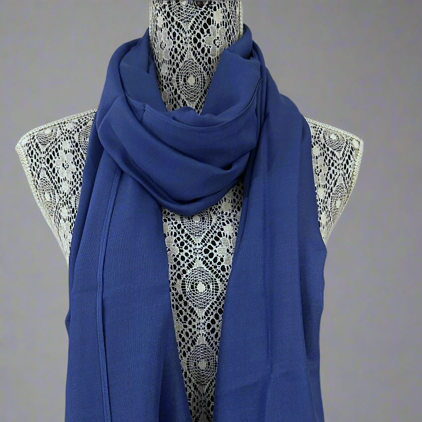 Modal Scarves- Bright Blue