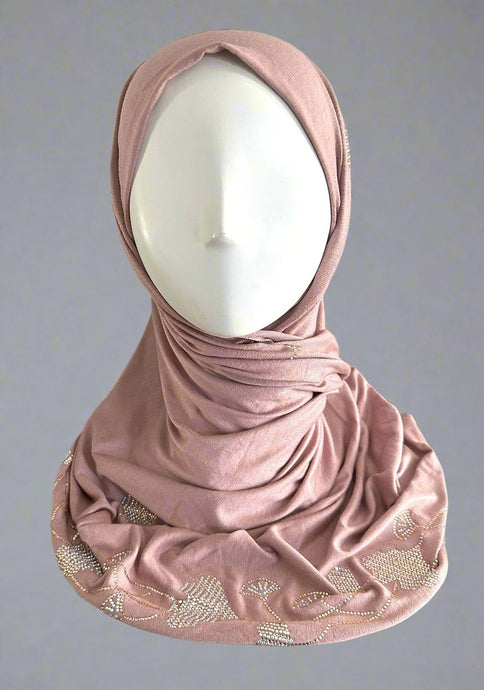 Maxi Scarves- Jersey- Dusty Pink