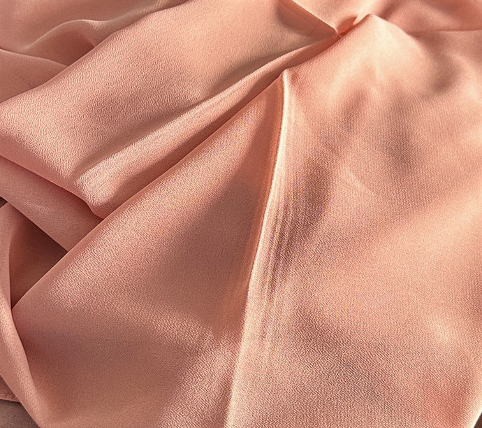 Chiffon Scarves - Plain - Peach Parfait